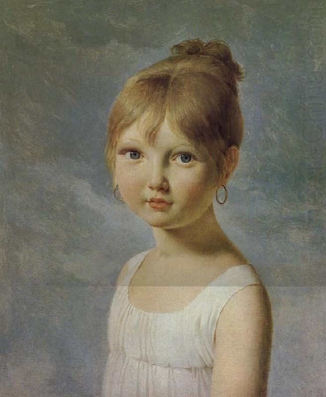 Portrait de petite fille, Baron Pierre Narcisse Guerin